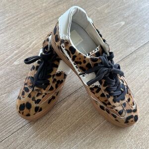 Dolce Vita leopard sneakers new - never worn - no box